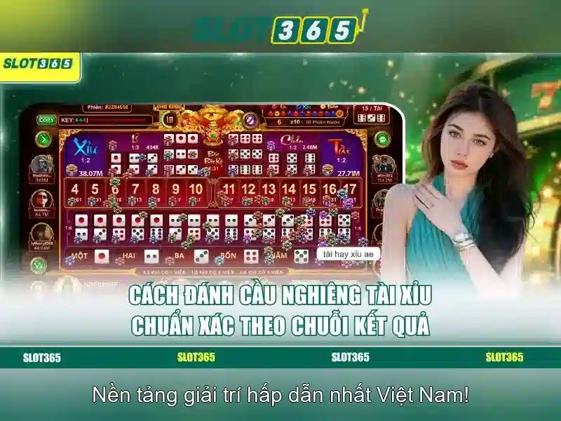 Danh mục trò chơi và nhà cung cấp tại Slot365